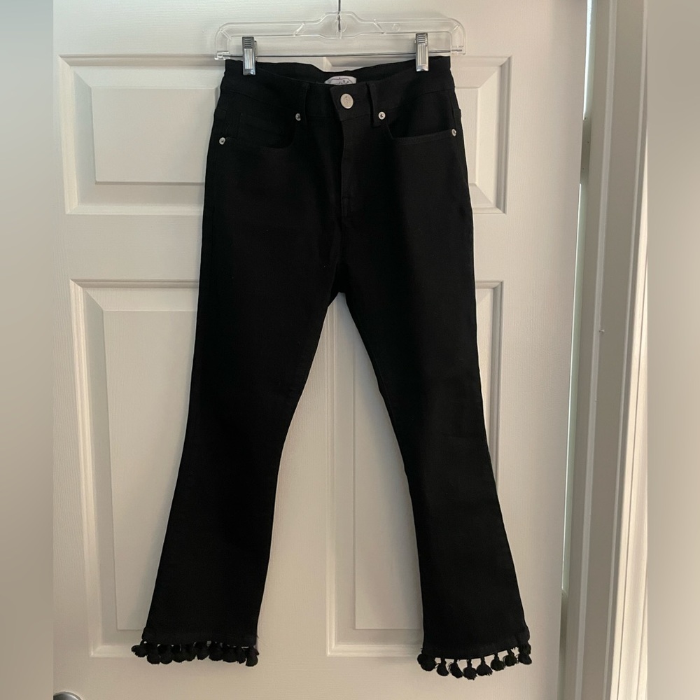 Black Jeans with Tassels